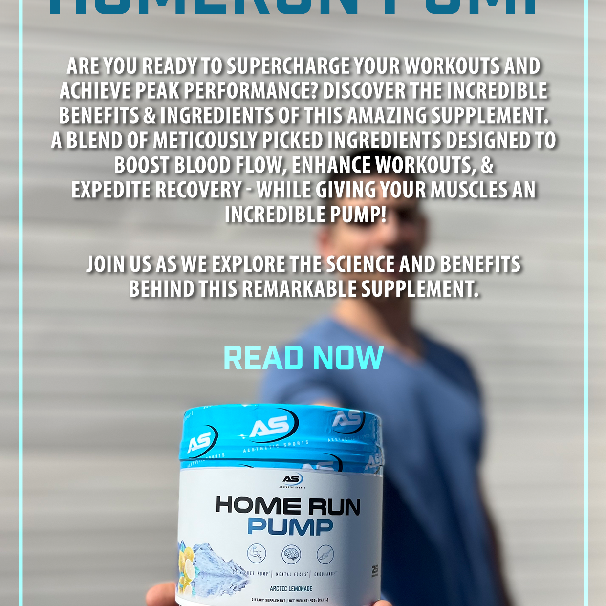 Discover the benefits & ingredients of our Homerun Pump