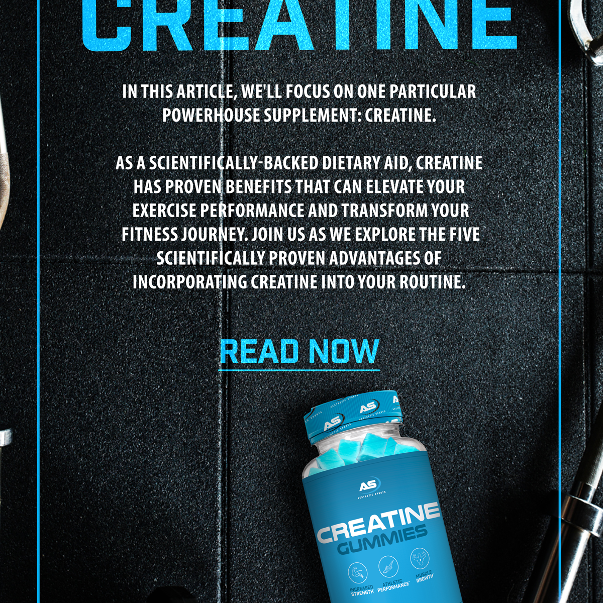 Unlocking the Power of Creatine: 5 Scientifically Proven Benefits