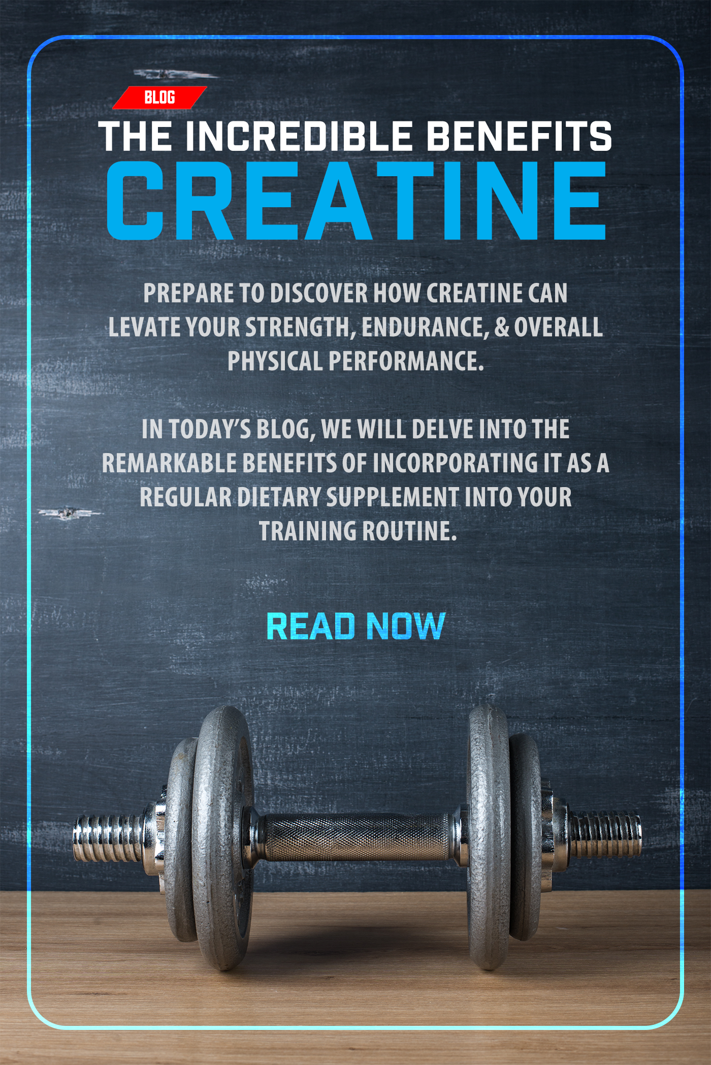 The Incredible Benefits of Creatine