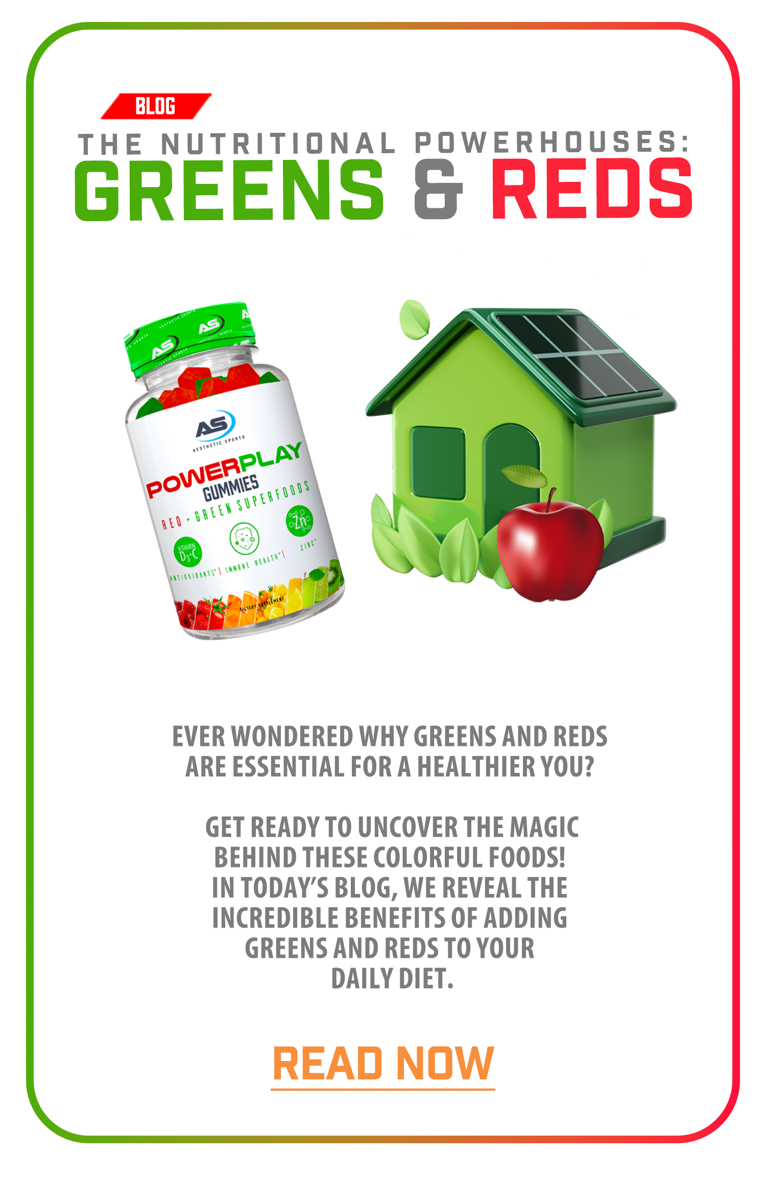 The Nutritional Powerhouses: Greens & Reds – Aesthetic Sports