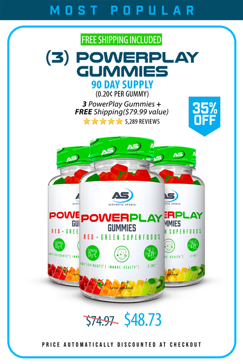 3 PowerPlay Gummies (35% OFF)