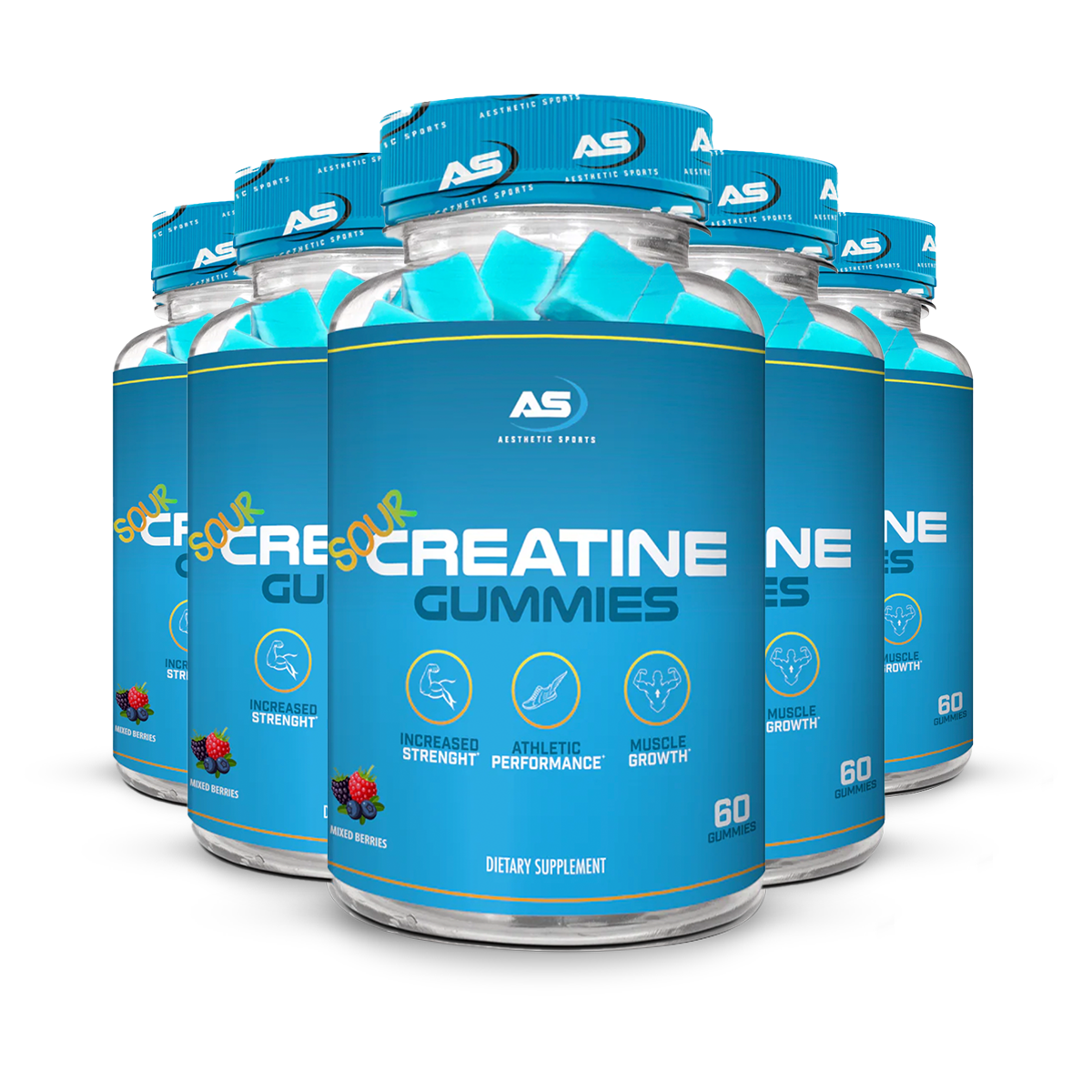 Sour Creatine Gummies